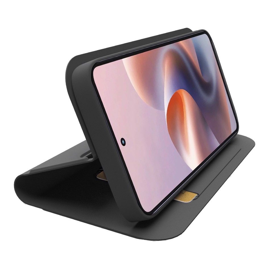 SBS TEWALMOG86PK Custodia a borsellino Nero motorola g86