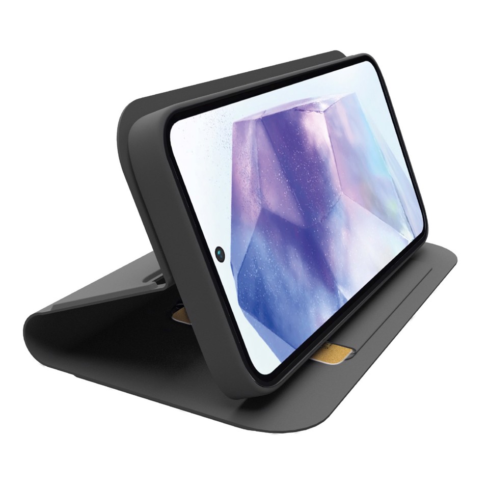 SBS TEWALSAA56K custodia per cellulare 17 cm (6.7") Custodia a borsellino Nero