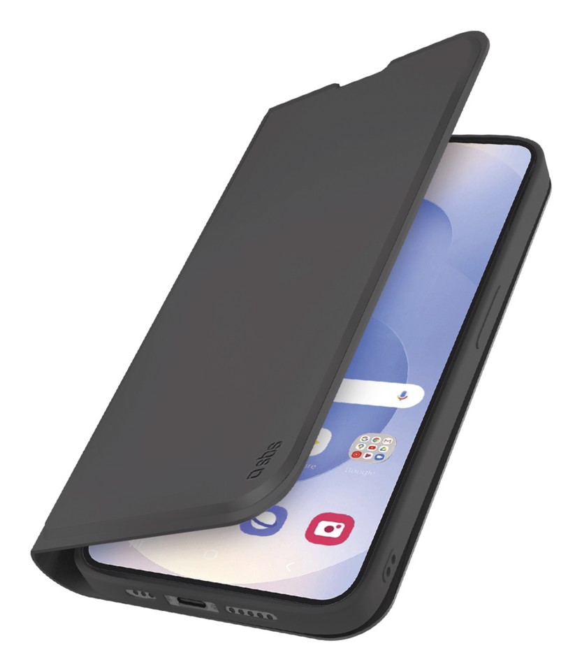 SBS TEWALSAS25EK custodia per cellulare 16,9 cm (6.66") Custodia flip a libro Nero