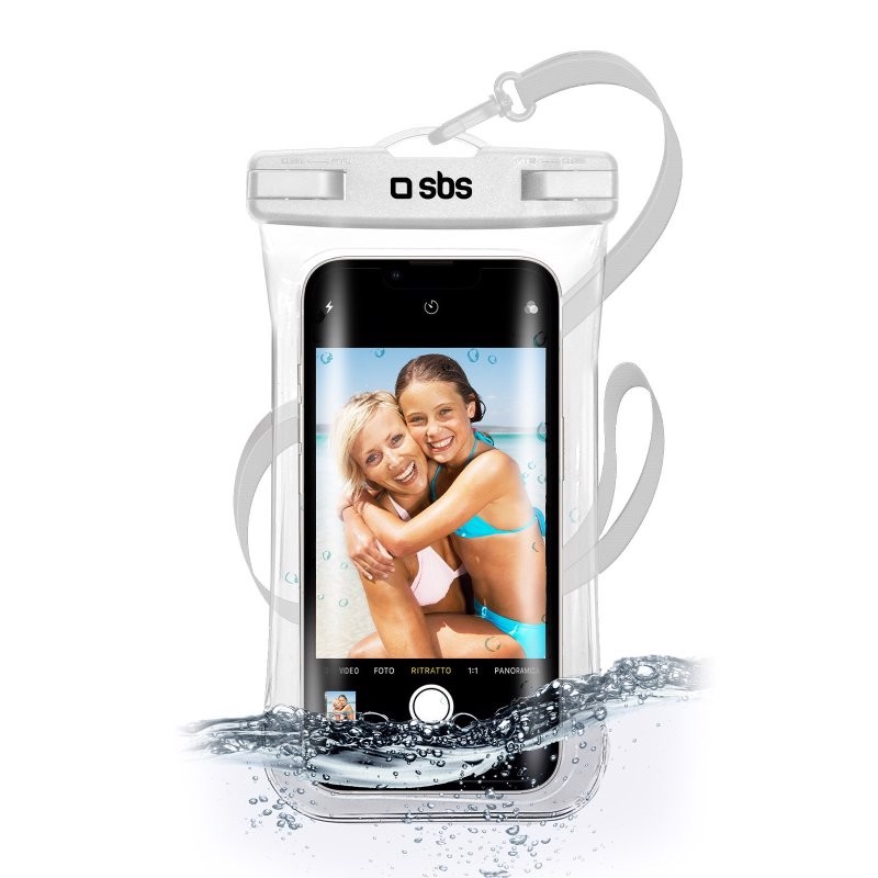 SBS TEWATERSELFIEW custodia per cellulare 17,3 cm (6.8") Bianco