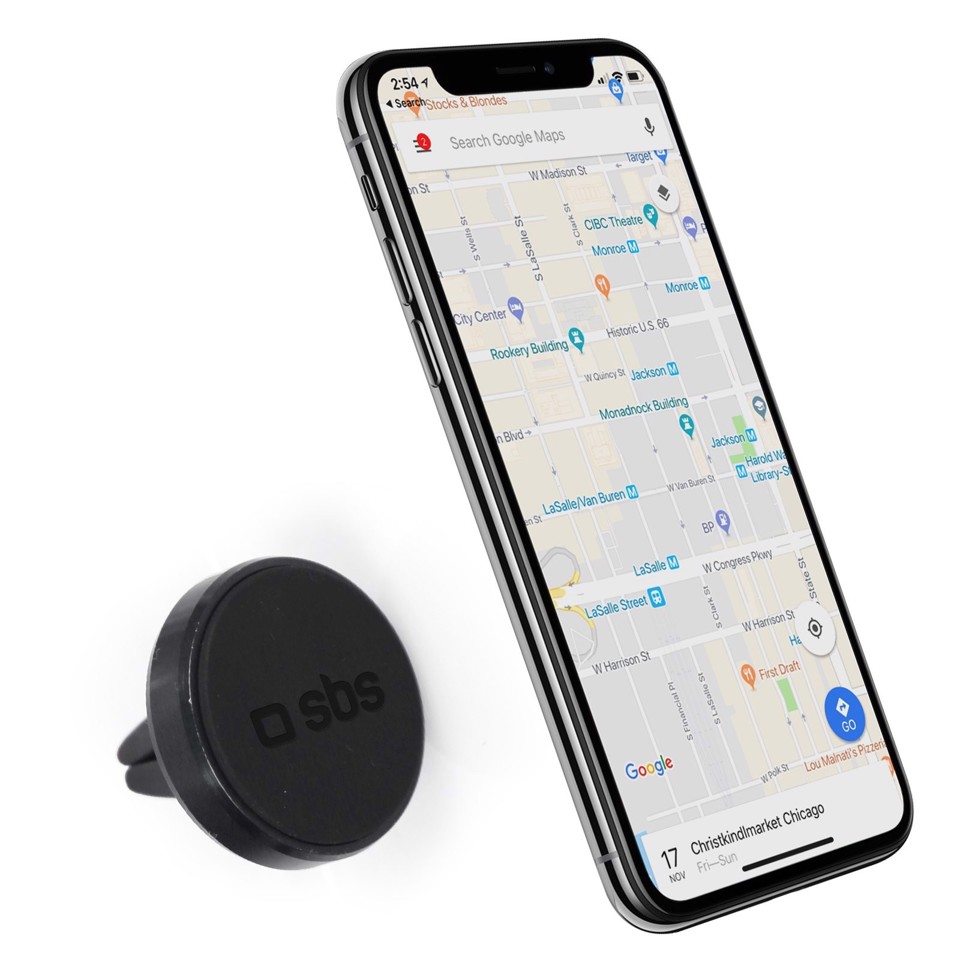 SBS Tiny Air Supporto passivo Telefono cellulare/smartphone Nero