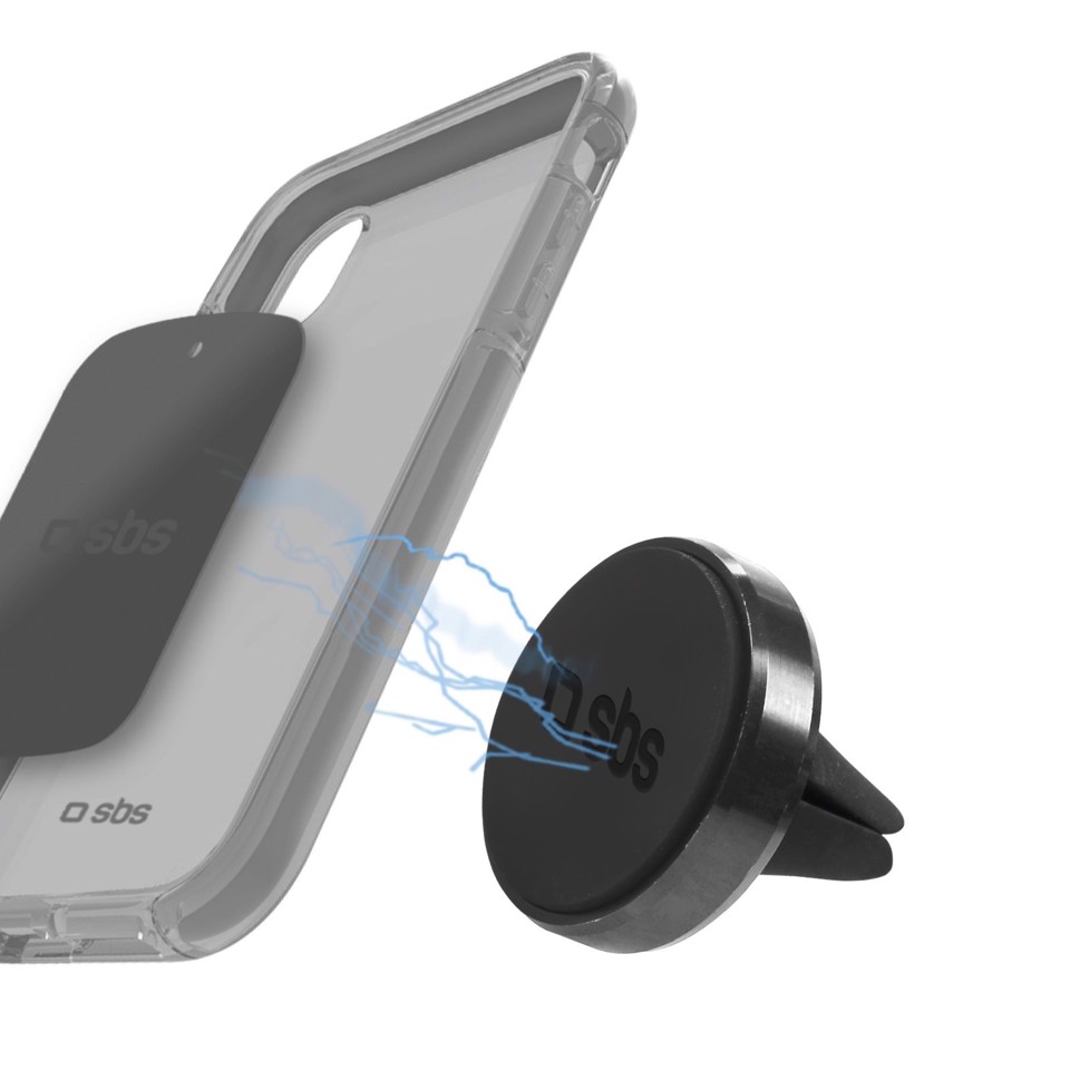 SBS Tiny Air Supporto passivo Telefono cellulare/smartphone Nero
