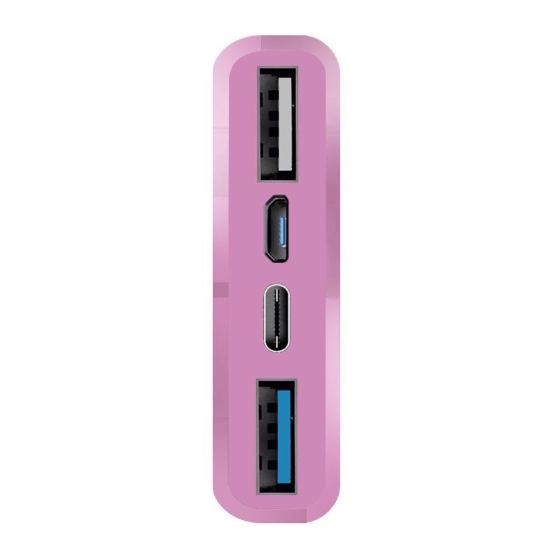 SBS TTBB10000FASTP batteria portatile Polimeri di litio (LiPo) 10000 mAh Rosa