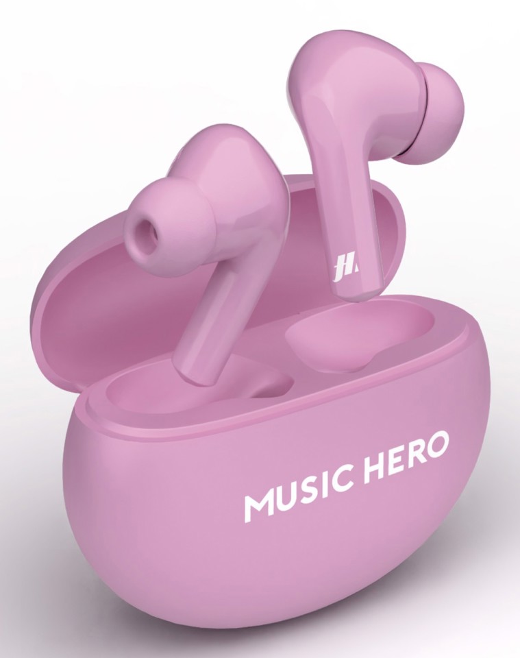 SBS TWS X-BEAT Auricolare True Wireless Stereo (TWS) In-ear Musica e Chiamate Bluetooth Rosa