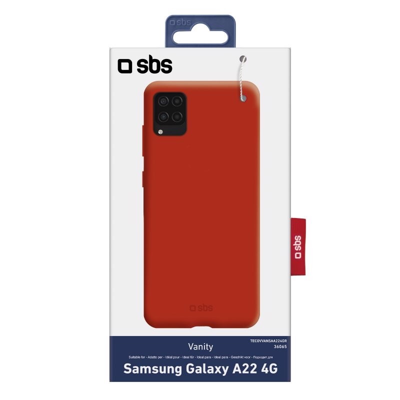 SBS Vanity Stars custodia per cellulare Cover Rosso