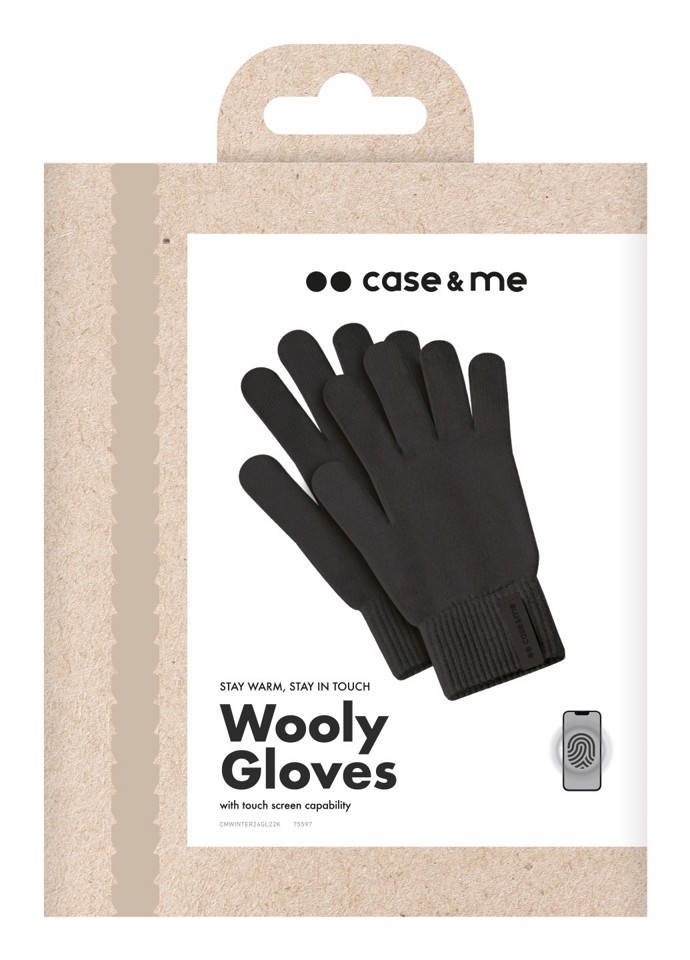 SBS Wooly Gloves Guanti Unisex Nero