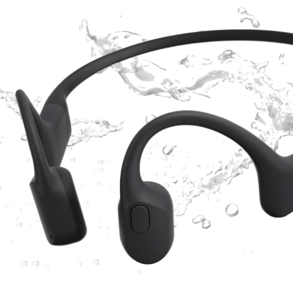 Shokz Openrun Mini Cuffie Wireless Passanuca Musica e Chiamate Bluetooth Nero