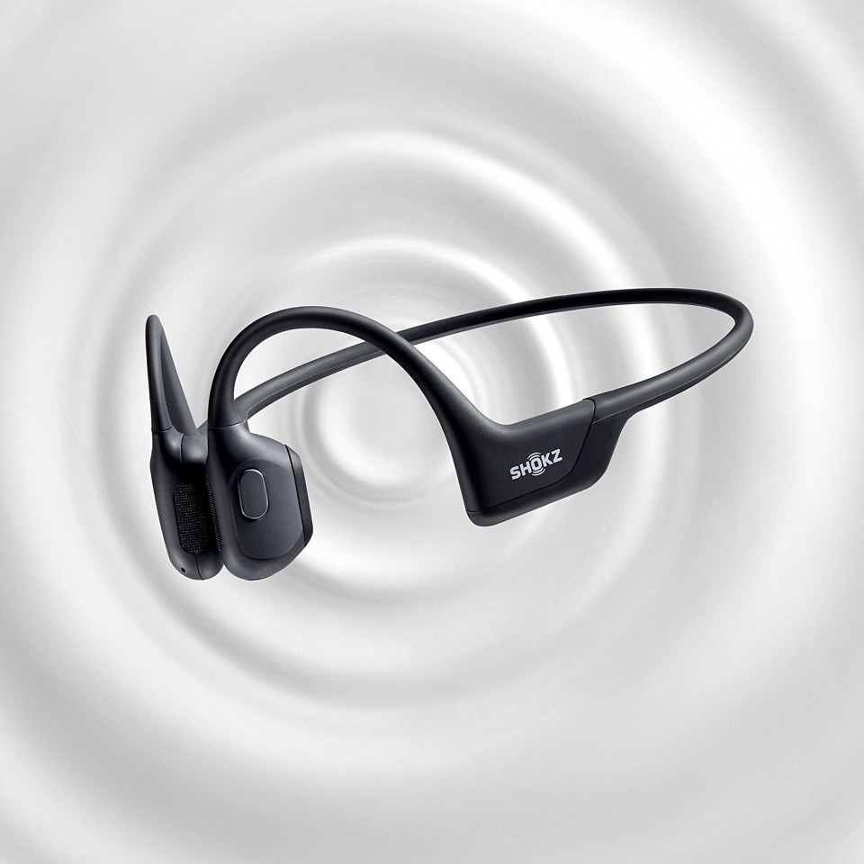 SHOKZ OpenRun Pro Auricolare Wireless Passanuca Sport Bluetooth Nero