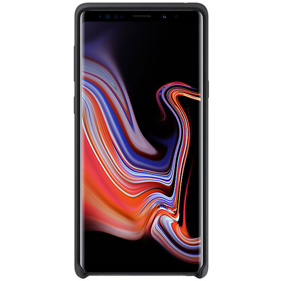 SILICONE COVER BLACK GALAXY NOTE 9
