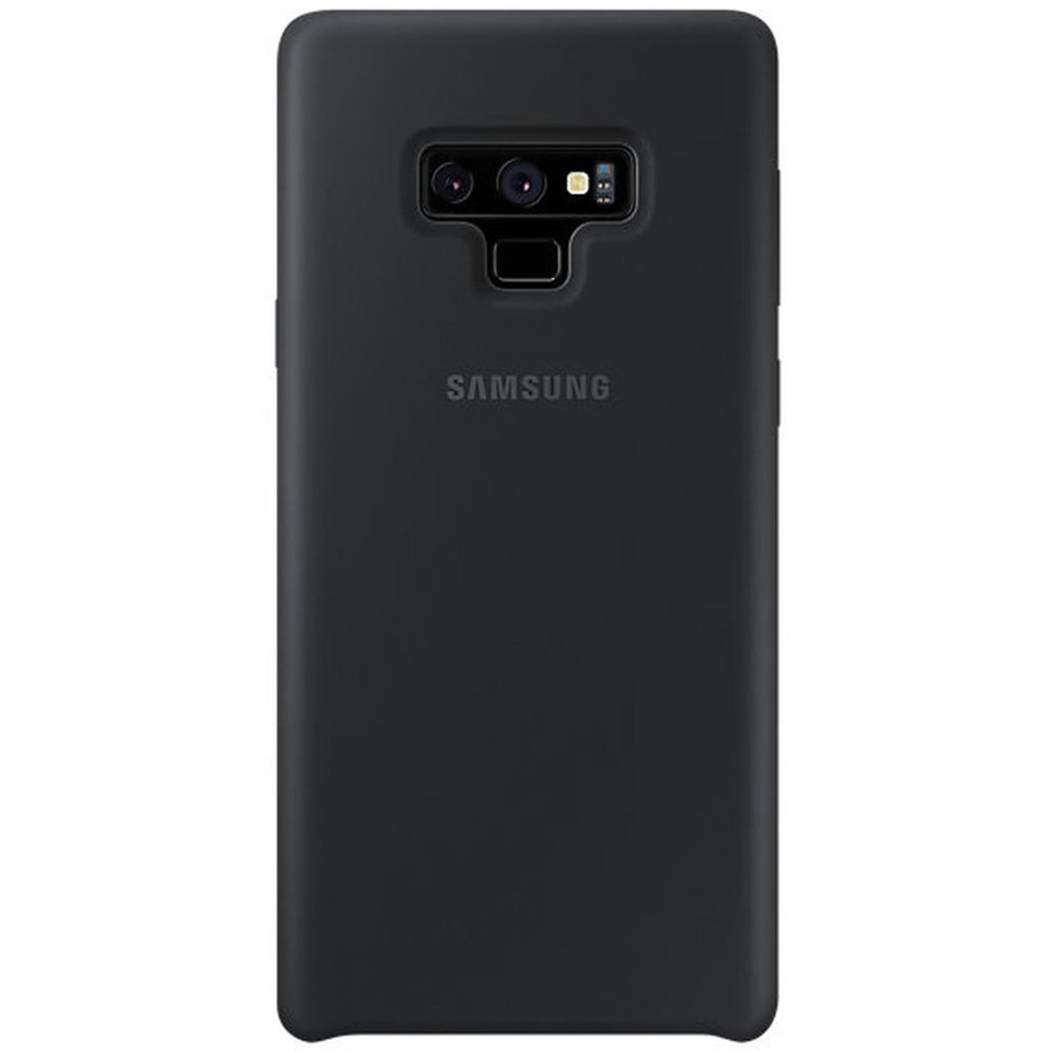 SILICONE COVER BLACK GALAXY NOTE 9