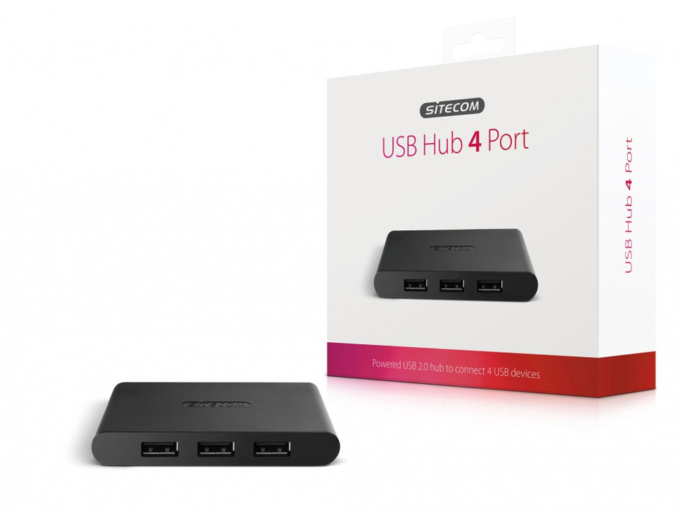 Sitecom CN-081 USB 2.0 Hub 4 Port