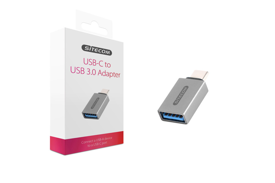 Sitecom CN-370 cable gender changer USB 3.0 USB 3.1 Type C Argento
