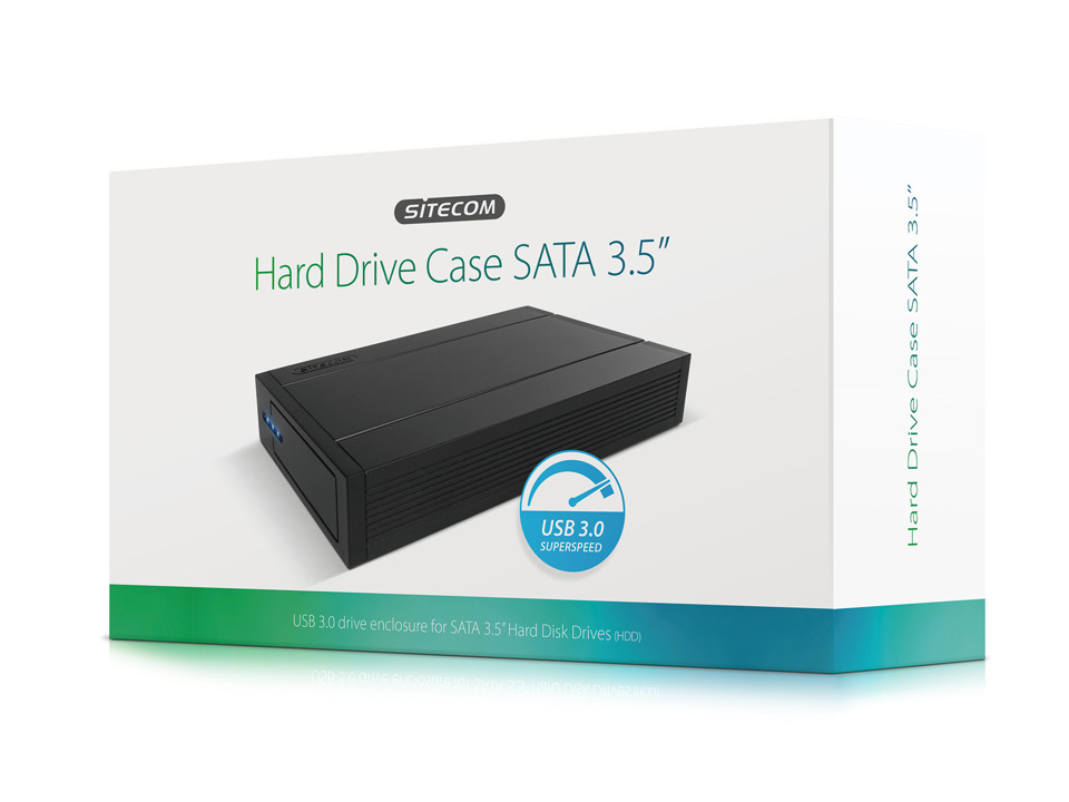 Sitecom MD-393 USB 3.0 Hard Drive Case SATA 3.5"