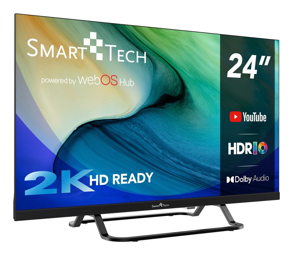 SMART Technologies 24HW01V TV 61 cm (24") HD Smart TV Wi-Fi Nero 180 cd/m²