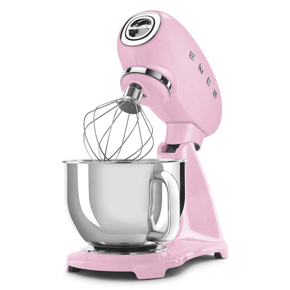 Smeg 50's Style Aesthetic Sbattitore con base 800 W Rosa