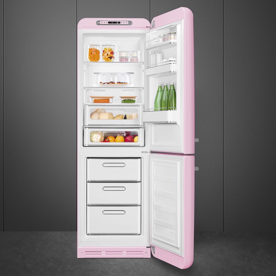 Smeg FAB32RPK5 frigorifero colore Rosa con congelatore Libera installazione 331 L D