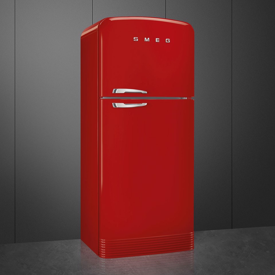 Smeg 50's Style FAB50RRD5 Rosso Made in Italy