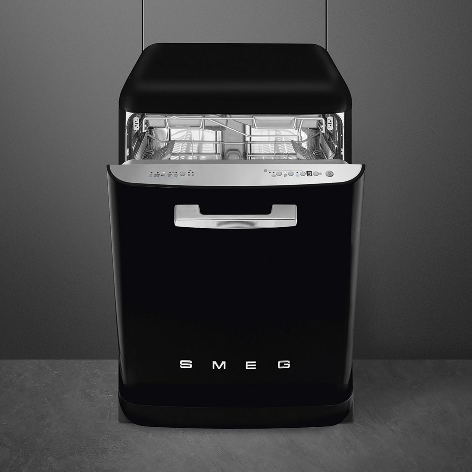 Smeg 50's Style Lavastoviglie LVFABBL3 Nero Made in Italy