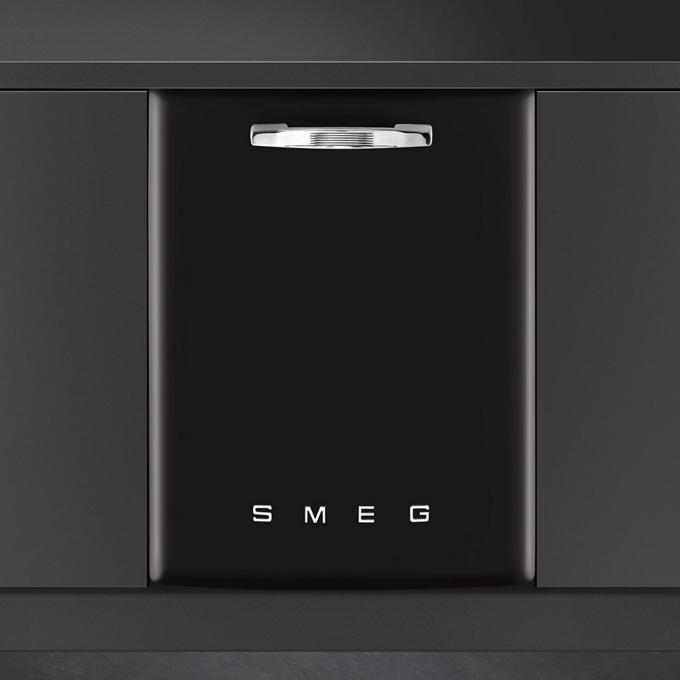 Smeg 50's Style Lavastoviglie STFABBL3 Nero Made in Italy