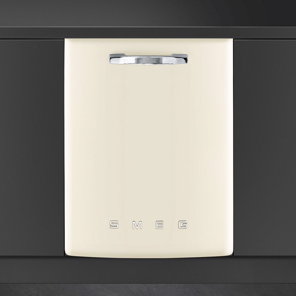 Smeg 50's Style Lavastoviglie STFABCR3 Panna Made in Italy