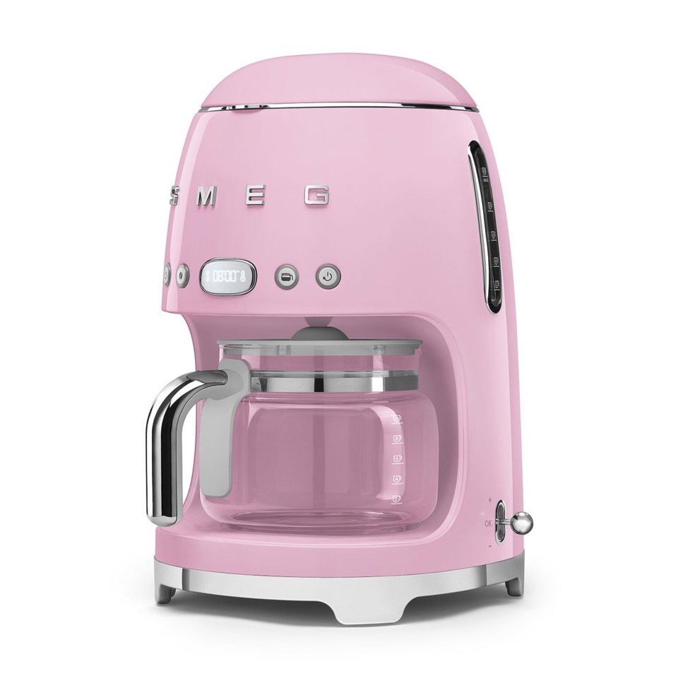 Smeg 50's Style Macchina da Caffè filtro DCF02PKEU Rosa