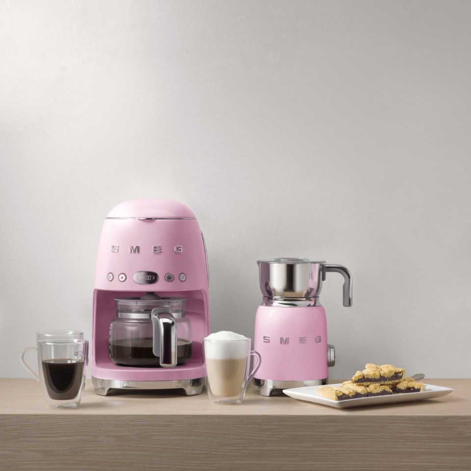 Smeg 50's Style Macchina da Caffè filtro DCF02PKEU Rosa