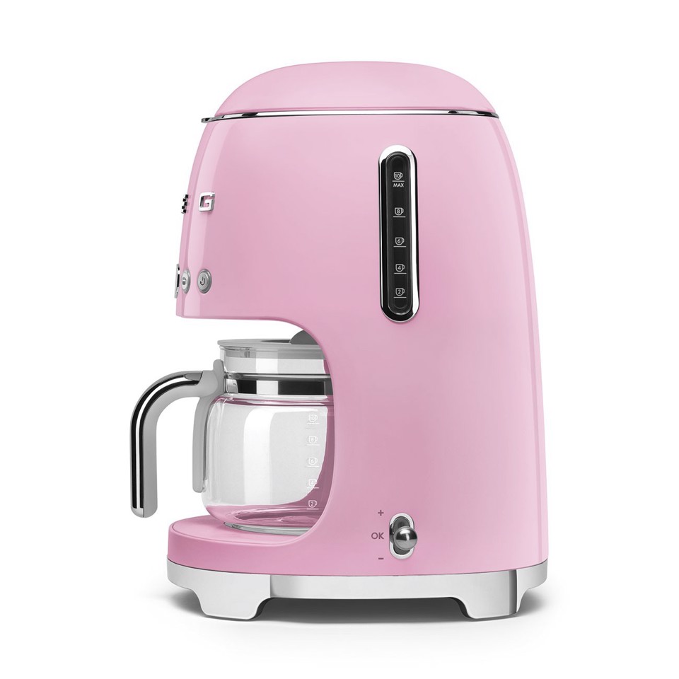 Smeg 50's Style Macchina da Caffè filtro DCF02PKEU Rosa
