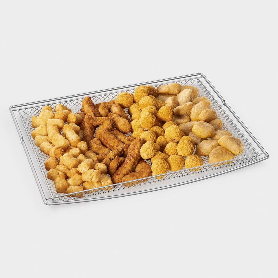 Smeg AIRFRY accessorio e componente per forno Argento Piastra