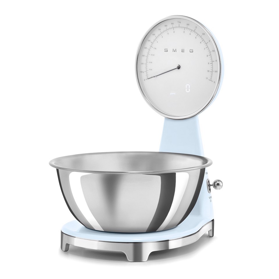 Smeg Bilancia da cucina 50's Style - Azzurro LUCIDO - KSF01PBWW