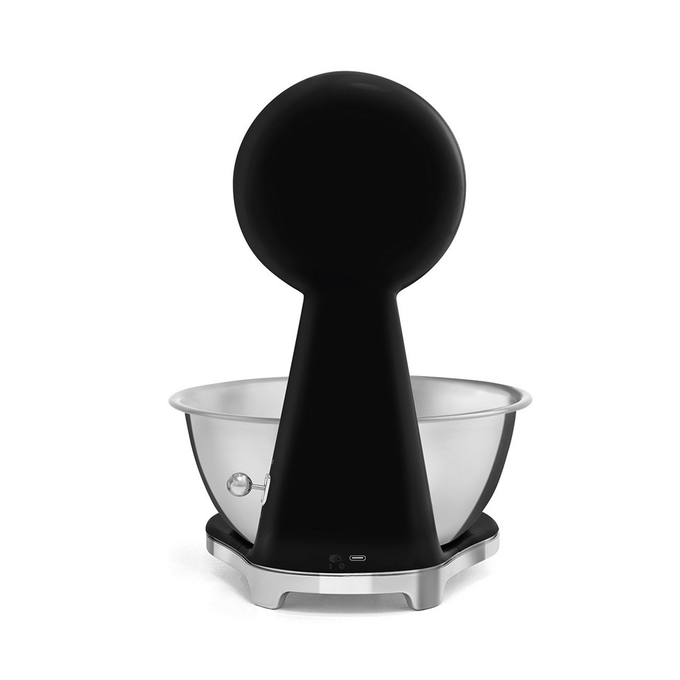 Smeg Bilancia da cucina 50's Style - Nero LUCIDO - KSF01BLWW