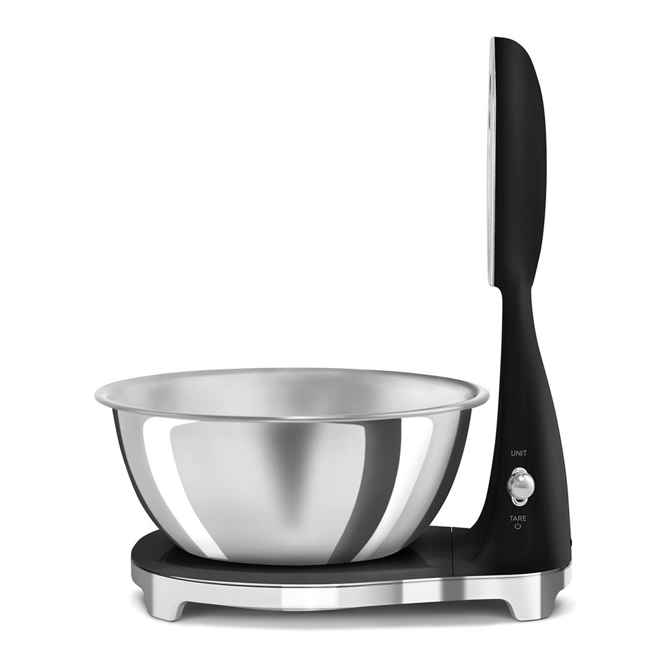 Smeg Bilancia da cucina 50's Style - Nero LUCIDO - KSF01BLWW