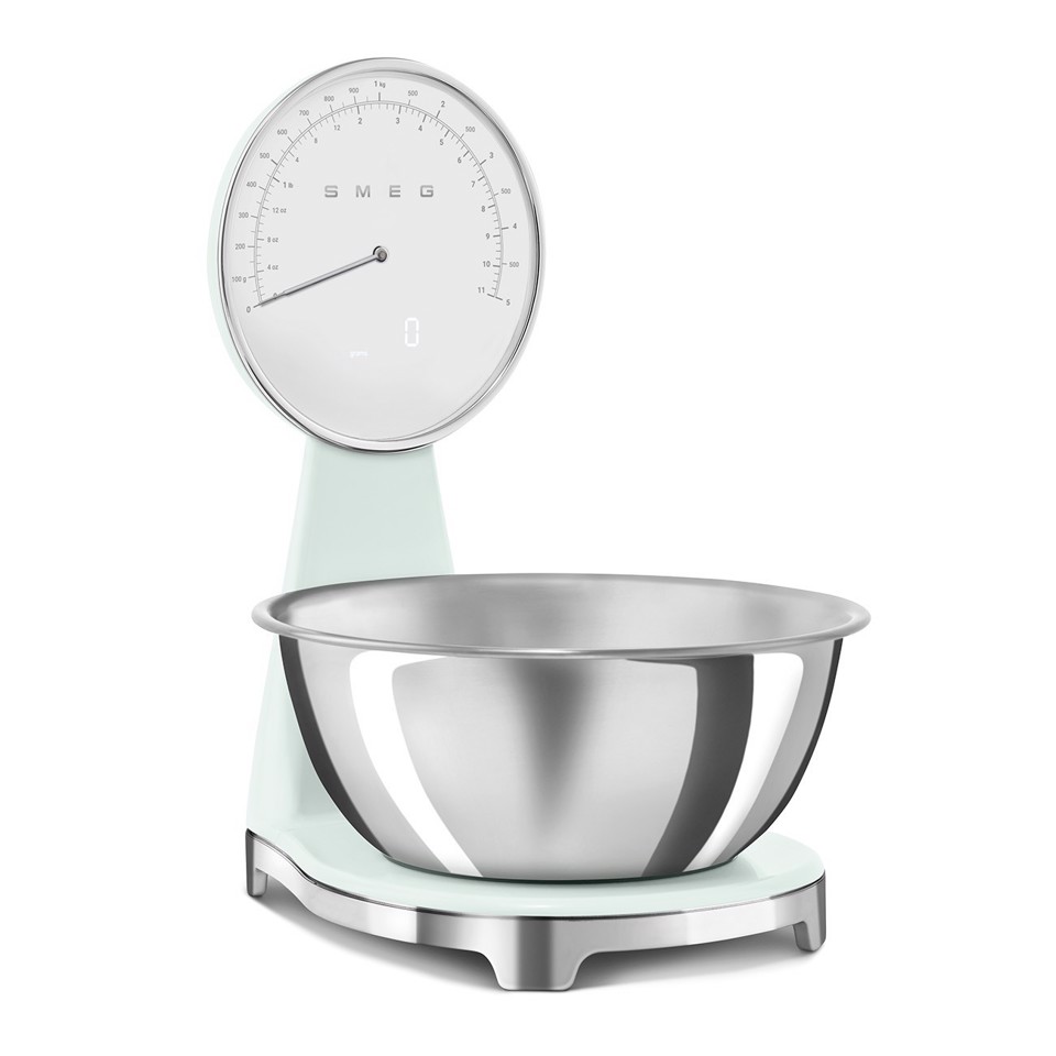 Smeg Bilancia da cucina 50's Style – Verde Pastello LUCIDO - KSF01PGWW