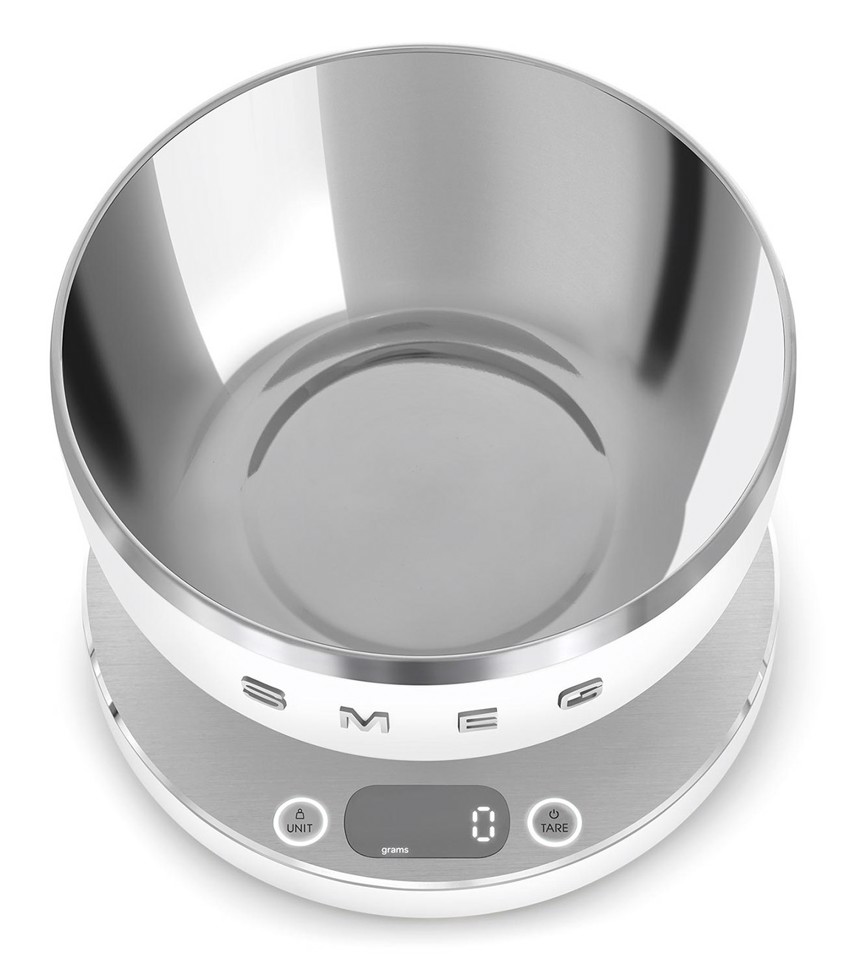 Smeg Bilancia da cucina Linea Collezione - Bianco Opaco - KSC01WHMWW