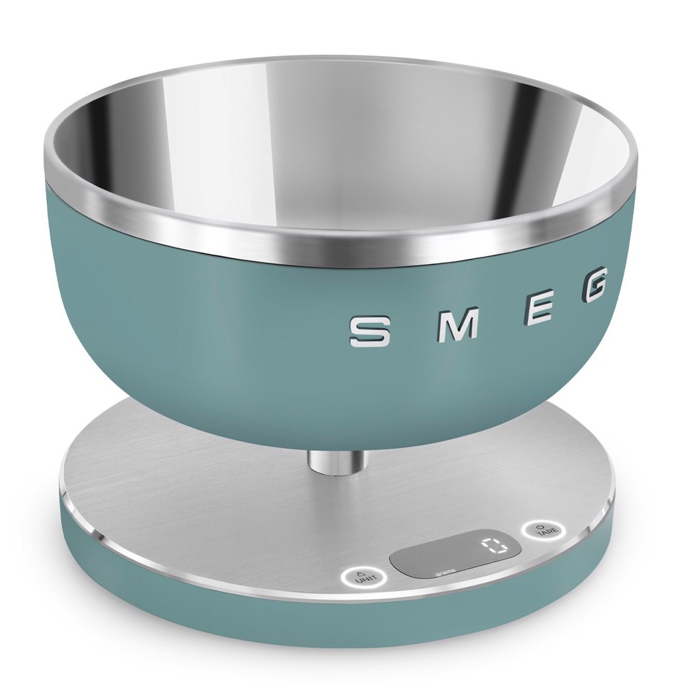 Smeg Bilancia da cucina Linea Collezione - Verde Smeraldo Opaco - KSC01EGMWW