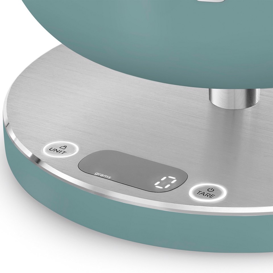 Smeg Bilancia da cucina Linea Collezione - Verde Smeraldo Opaco - KSC01EGMWW