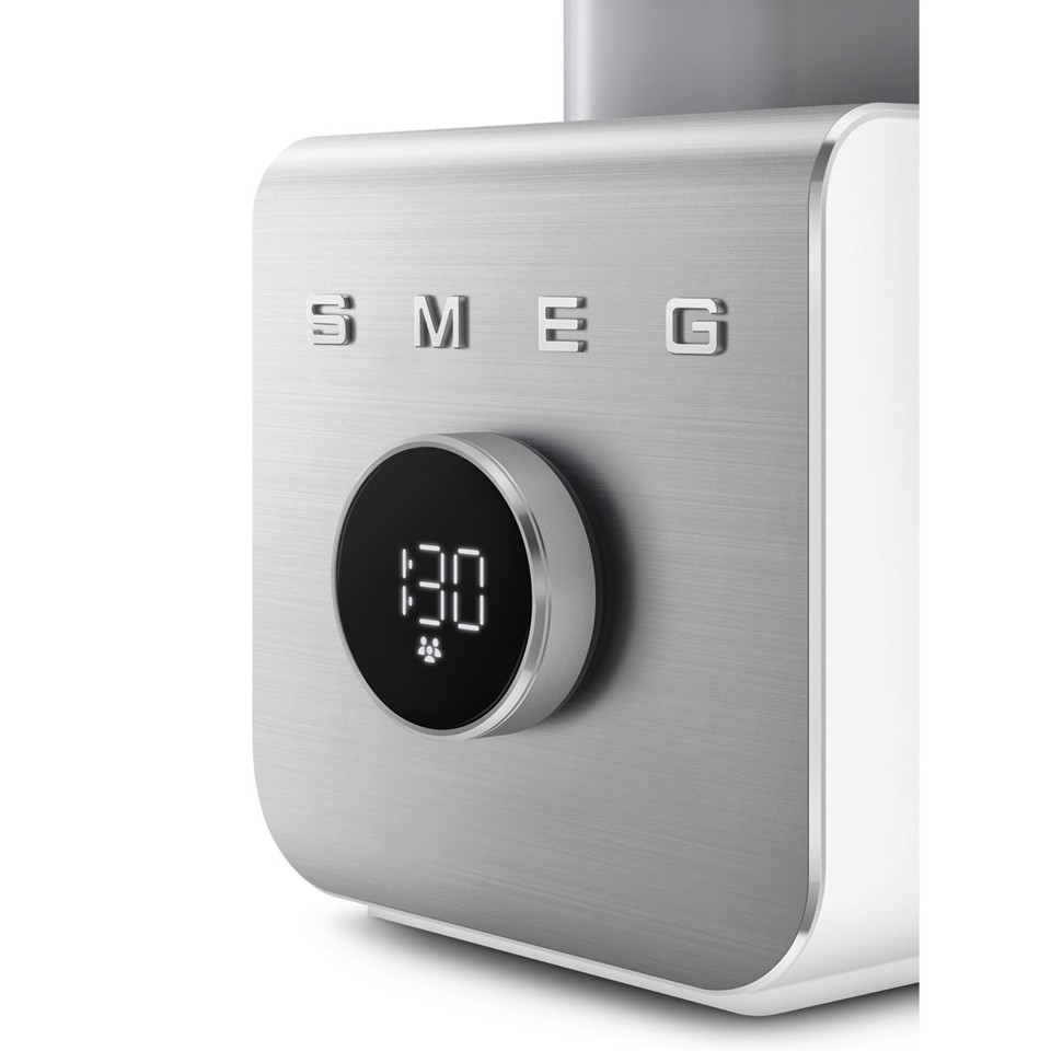 Smeg BLC01WHMEU frullatore Frullatore da tavolo 1400 W Alluminio, Bianco