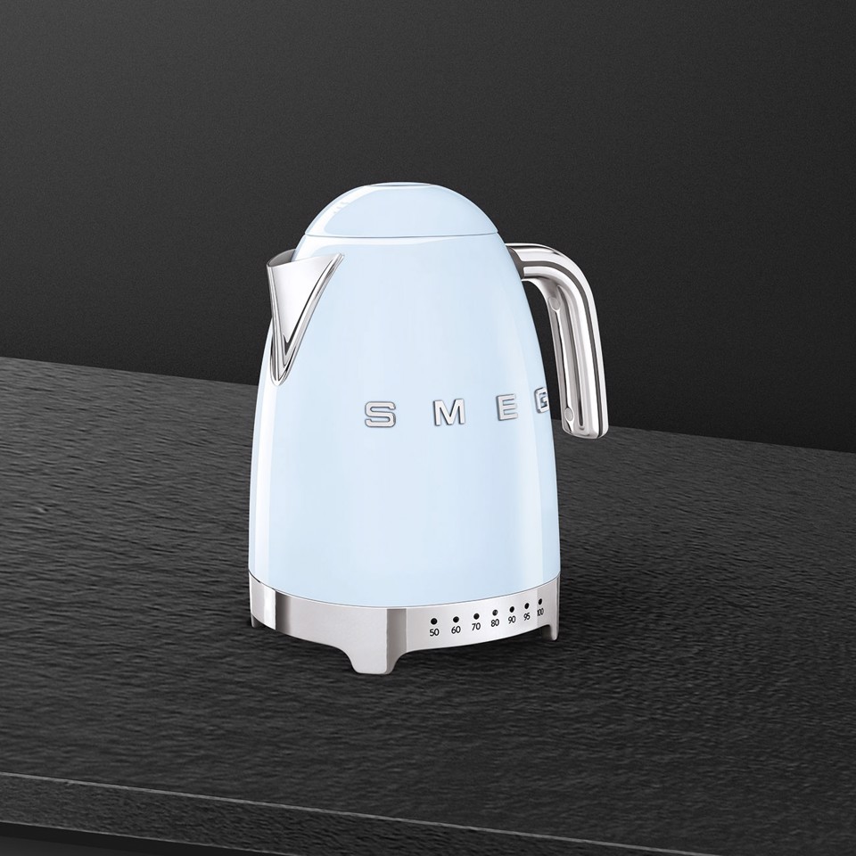 Smeg Bollitore A Temperatura Variabile 50's Style – Azzurro LUCIDO – KLF04PBEU