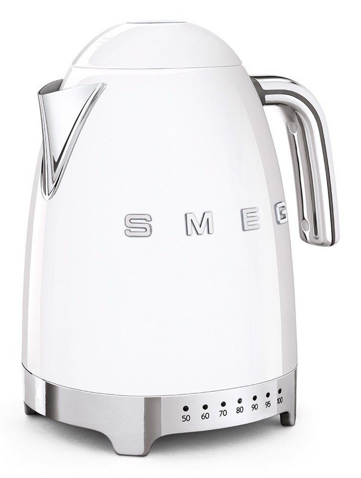 Smeg Bollitore A Temperatura Variabile 50's Style – Bianco LUCIDO – KLF04WHEU
