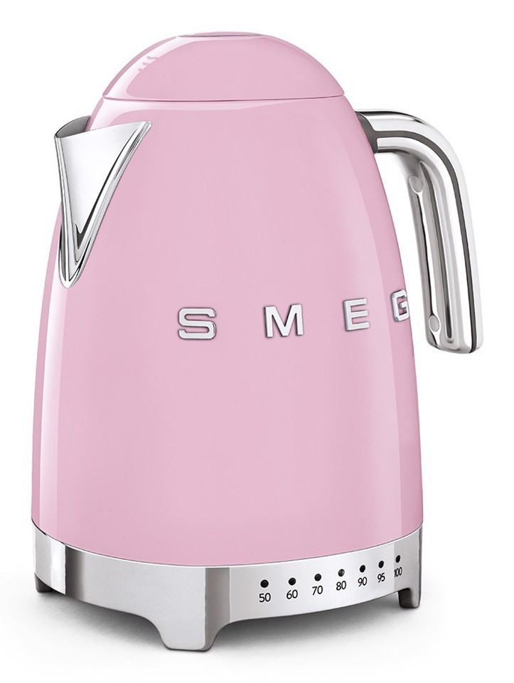 Smeg Bollitore A Temperatura Variabile 50's Style – Rosa LUCIDO – KLF04PKEU