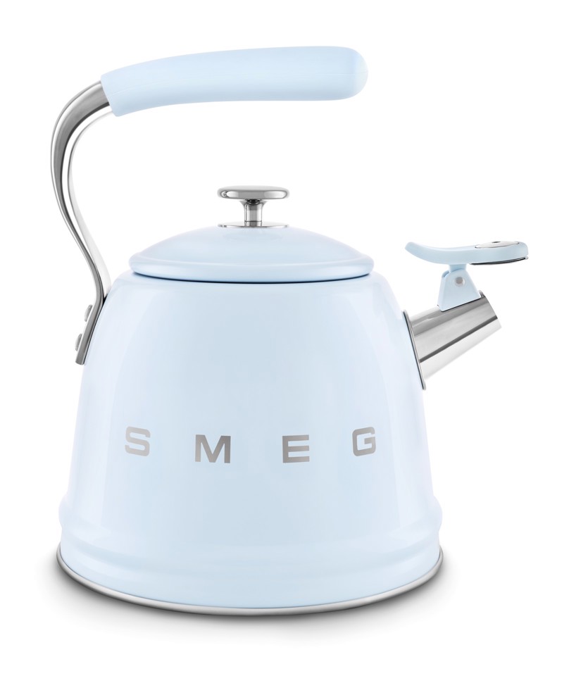 Smeg Bollitore con fischio 50's Style - Azzurro LUCIDO - WKF01PB