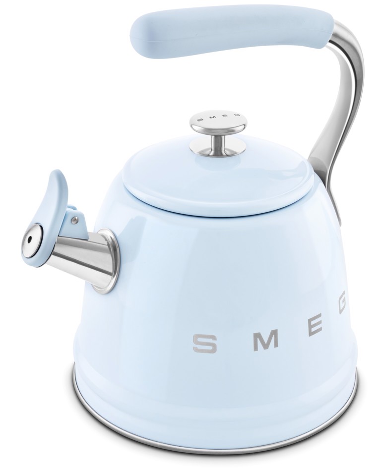 Smeg Bollitore con fischio 50's Style - Azzurro LUCIDO - WKF01PB