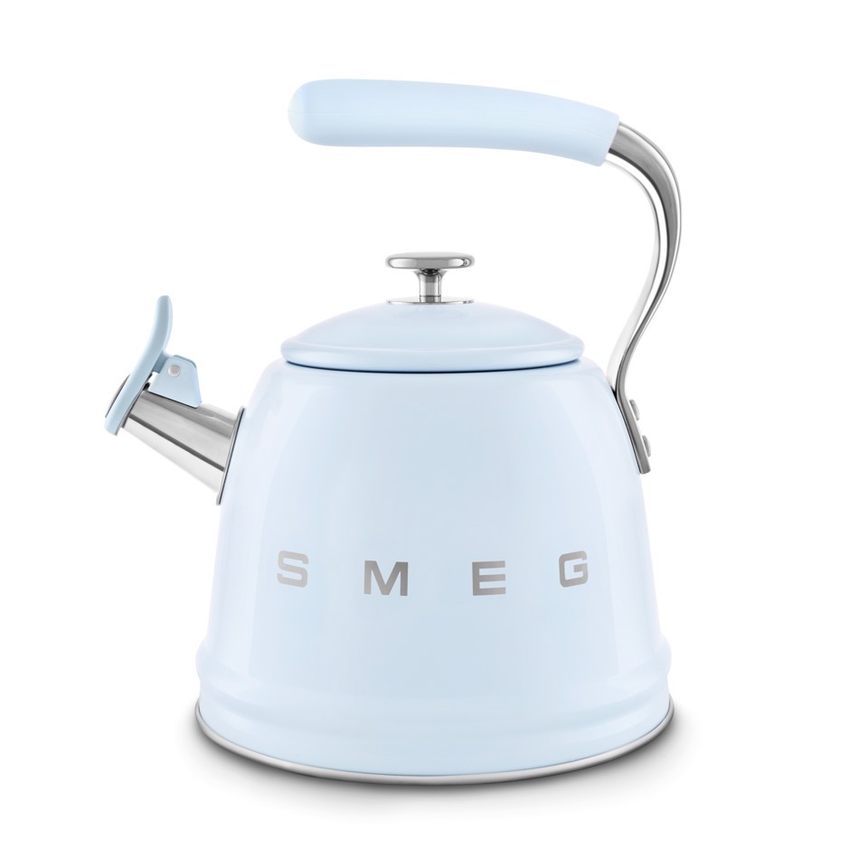 Smeg Bollitore con fischio 50's Style - Azzurro LUCIDO - WKF01PB