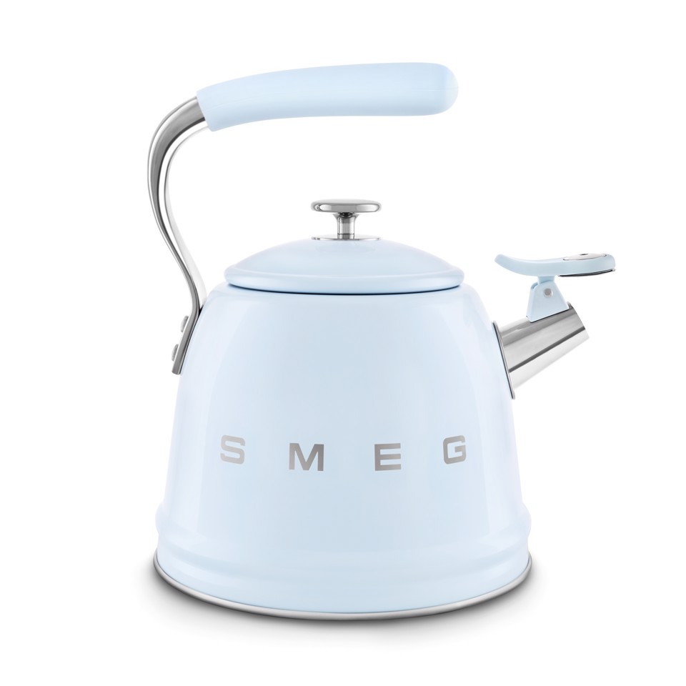 Smeg Bollitore con fischio 50's Style - Azzurro LUCIDO - WKF01PB