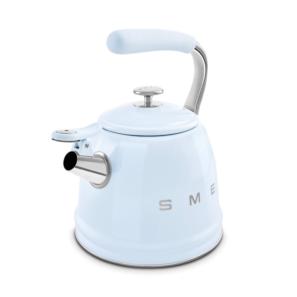 Smeg Bollitore con fischio 50's Style - Azzurro LUCIDO - WKF01PB