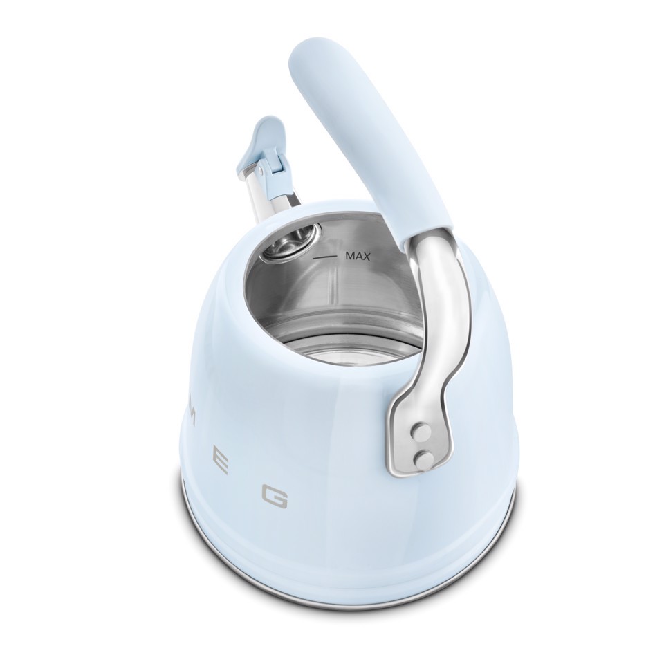 Smeg Bollitore con fischio 50's Style - Azzurro LUCIDO - WKF01PB