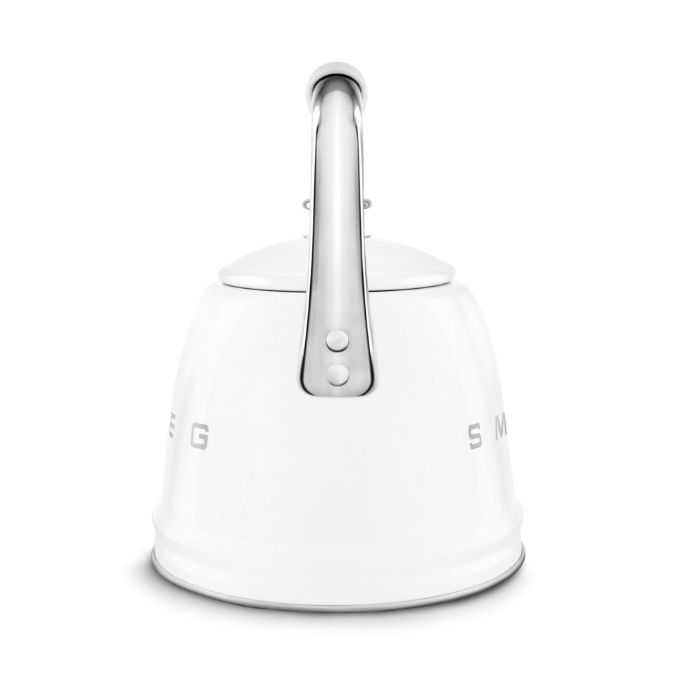 Smeg Bollitore con fischio 50's Style - Bianco LUCIDO - WKF01WH