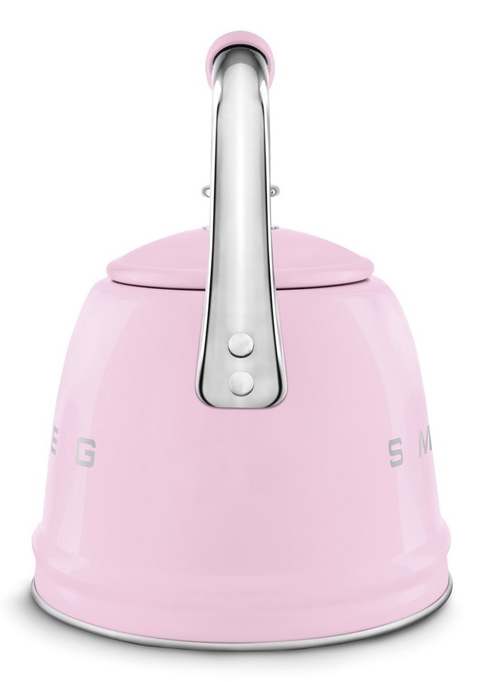 Smeg Bollitore con fischio 50's Style - Rosa LUCIDO - WKF01PK
