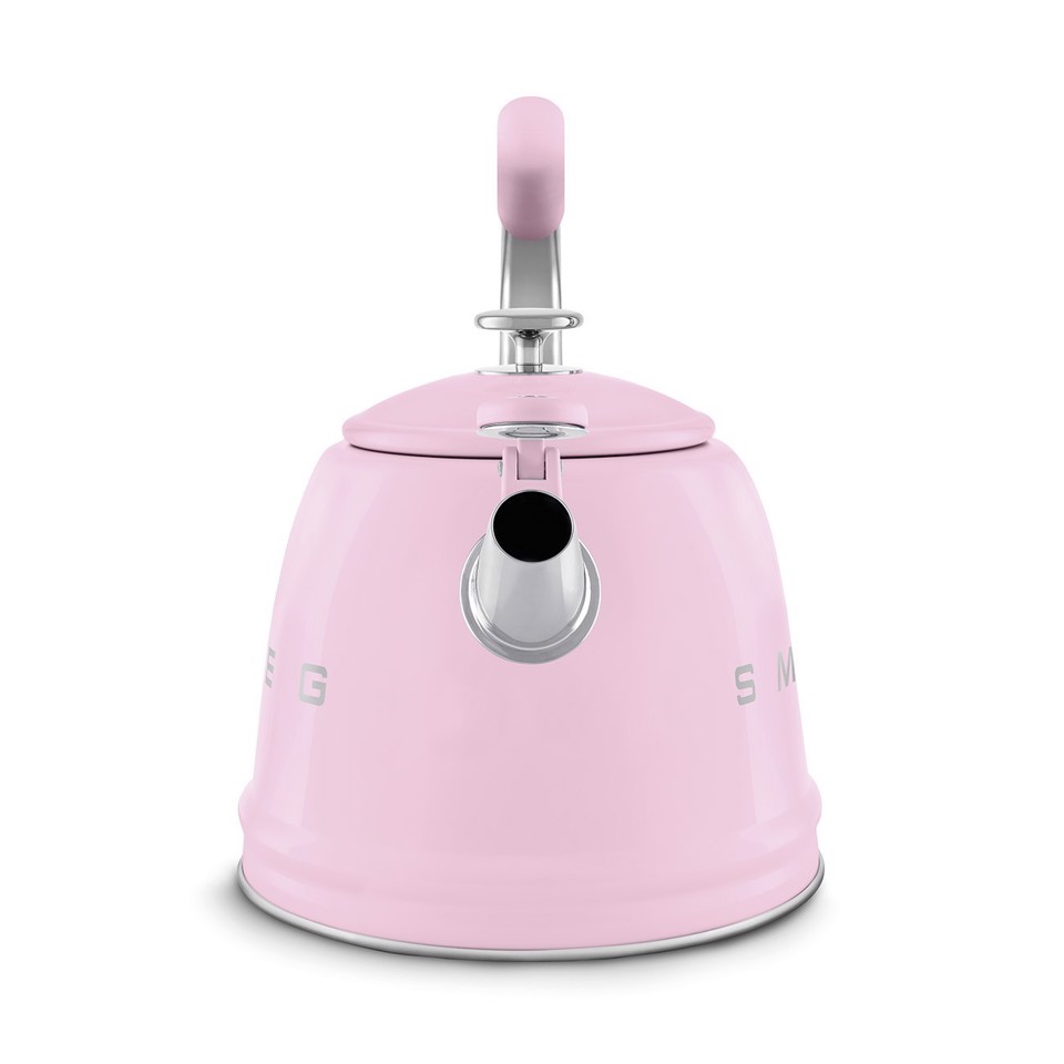 Smeg Bollitore con fischio 50's Style - Rosa LUCIDO - WKF01PK