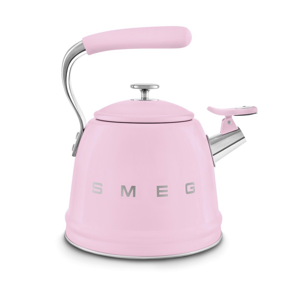 Smeg Bollitore con fischio 50's Style - Rosa LUCIDO - WKF01PK