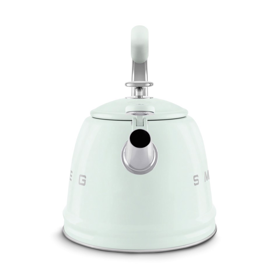 Smeg Bollitore con fischio 50's Style - Verde Pastello LUCIDO - WKF01PG
